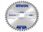 Pjovimo diskas medienai Irwin; 216x2,5x30,0 mm; Z48
