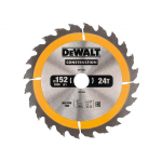 Pjovimo diskas DeWalt DT1933-QZ; 165x20 mm; Z18