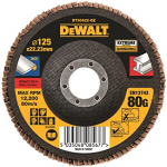 Vėduoklinis &scaron;lifavimo diskas DeWalt DT30622-QZ; 125 mm; P80