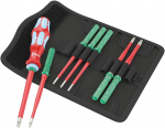 Rankena atsuktuvui Wera WE05006630001; VDE; Torx; 8 vnt.; + sukimo antgaliai
