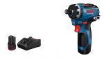 Akumuliatorinis suktuvas Bosch GSR 12V-35 HX Professional; 12 V; 2x3,0 Ah akum.