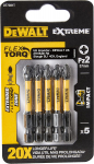 Sukimo antgalių komplektas DeWalt DT7391T-QZ; 5 vnt.