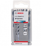 Grąžtas metalui Bosch 2608577214; 4,6x80 mm; 10 vnt.