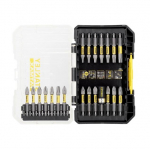 Sukimo antgalių rinkinys Stanley STA88558-XJ; 1/4''; 22 vnt.