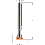Galinė-dygių freza CMT; S=1/4''; D=7,9 mm