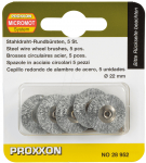 Vielinis apvalus &scaron;epetys Proxxon 28952; 22 mm; 5 vnt.