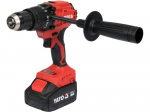 Smūginis suktuvas-gręžtuvas Yato YT-8277915; 18 V; 2x4,0 Ah akum.