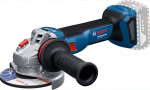 Akumuliatorinis kampinis &scaron;lifuoklis Bosch GWS 18V-11 S Professional; 125 mm; 18 V (be akumuliatoriaus ir pakrovėjo)