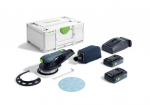 Ekscentrinis &scaron;lifuoklis Festool ETSC 2 150 4,0 I-Plus; 18 V; 2x4,0 Ah akum.