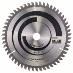 Pjovimo diskas medienai Bosch MULTI MATERIAL; 190x2,4x20,0 mm; Z54; -5&deg;