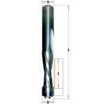 Tiesi pir&scaron;tinė freza CMT 192.507.11B; 12,7/50,8 mm su guoliu