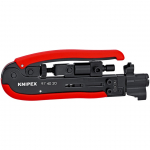 Replės laidų antgaliams užspausti Knipex 974020SB; 175 mm