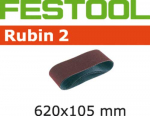 &Scaron;lif. juosta juostiniam &scaron;lifuokliui Rubin2; 105x620 mm; P80; 10 vnt.