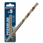 Grąžtas metalui Specialist Premium; 5x86 mm; 2 vnt.
