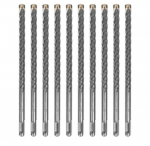 Grąžtas betonui Milwaukee 4932498896; 12x140/210 mm; SDS-plus; 10 vnt.