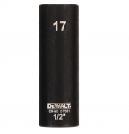 Smūginė sukimo galvutė DeWalt DT7551-QZ; 1/2''; 78 mm; 17 mm