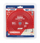 Pjovimo diskas Specialist+ LTS1843620/16-T; 184x20x1,4 mm; Z36; 0&deg;