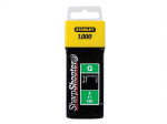 Kabės Stanley; 8 mm; 1000 vnt.; tipas G; plieno