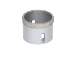 Deimantinė gręžimo karūna sausam pjovimui Bosch X-LOCK Ceramic Dry Speed; 55x35 mm