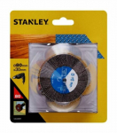 Žiedlapinis &scaron;lifavimo diskas Stanley 80 mm; P80; 1 vnt.