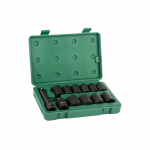 Smūginių sukimo galvučių komplektas Sata S09008; 12 vnt.