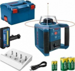 Rotacinis lazerinis nivelyras Bosch GRL 300 HV Professional + LR 45; su lagaminu