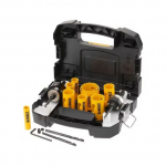 Gręžimo karūnų komplektas DeWalt DT90356-QZ; 16-64 mm; 11 vnt.