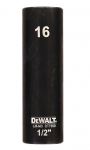 Smūginė sukimo galvutė DeWalt DT7550-QZ; 1/2''; 78 mm; 16 mm