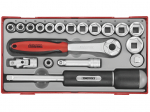 Galvučių komplektas Teng Tools TT3819; 19 vnt.