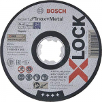 Abrazyvinis pjovimo diskas Bosch X-LOCK Expert for Inox + Metal; 115&times;1&times;22,23 mm; 1 vnt.