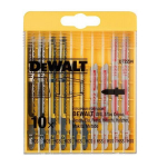 Pjūklel. kompl.  DeWalt DT2165; DT2177; DT2050; DT2160; DT2163; 10 vnt.