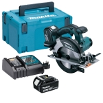 Akumuliatorinis diskinis pjūklas Makita DHS630RTJ; 18 V; 2x5,0 Ah akum.