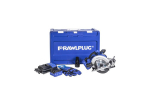 Akumuliatorinis diskinis pjūklas RawlPlug R-PCS18-XL2; 18 V; 2x5,0 Ah akum.