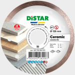 Deimantinis pjovimo diskas DISTAR 10170085073; 125x22,23x1,4 mm