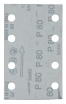 &Scaron;lifavimo popierius Makita E-23519; 80x130 mm; K80; 10 vnt.