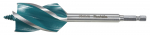 Spiralinis grąžtas medienai Makita E-26711; 1/4''; 35x165 mm