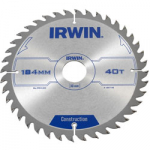 Pjovimo diskas medienai Irwin; 184x2,5x30,0 mm; Z40