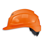 Apsauginis &scaron;almas Uvex Pheos IES; 51-61 cm; oranžinis; akinių adapteris
