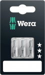Sukimo antgalis Wera 840/1 Z; HEX-Plus; 2/2,5/3 mm; 25 mm; 3 vnt.