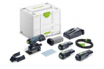 Plok&scaron;tuminis &scaron;lifuoklis Festool Rutscher RTSC 400 3,0 I-Set; 18 V; 2x3,0 Ah akum.