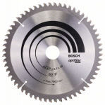 Pjovimo diskas medienai Bosch OPTILINE WOOD; 216x2x30,0 mm; Z60; -5&deg;