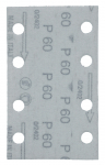 &Scaron;lifavimo popierius Makita E-23503; 80x130 mm; K60; 10 vnt.