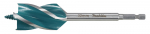 Spiralinis grąžtas medienai Makita E-26705; 1/4''; 32x165 mm