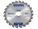 Pjovimo diskas medienai Irwin; 184x2,5x30,0 mm; Z24