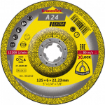 &Scaron;lifavimo diskas Klingspor A 24 Extra; 115x6 mm; 10 vnt.