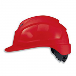 Apsauginis &scaron;almas Uvex Pheos IES; 51-61 cm; raudonas; akinių adapteris