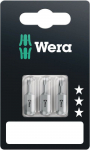 Sukimo antgalis Wera 840/1 Z; HEX-Plus; 4/5/6 mm; 25 mm; 3 vnt.