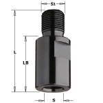 Adapteris CMT 798.122.00; S=M12x1 mm