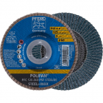 Vėduoklinis &scaron;lifavimo diskas Pferd PSF PFC Steelox; 125 mm; Z60