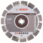 Deimantinis pjovimo diskas Bosch BEST FOR ABRASIVE; 230 mm